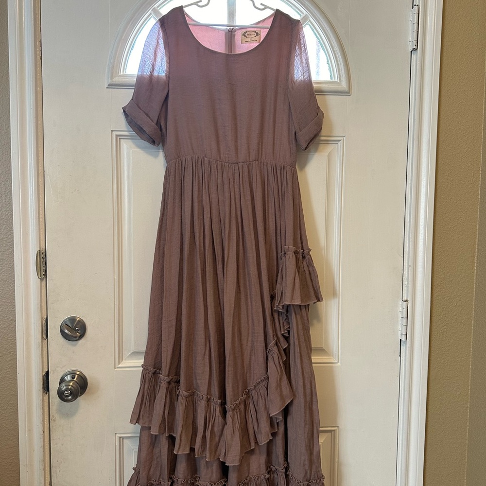 Joyfolie Cedrica Dress in Dusty Lilac - size 14